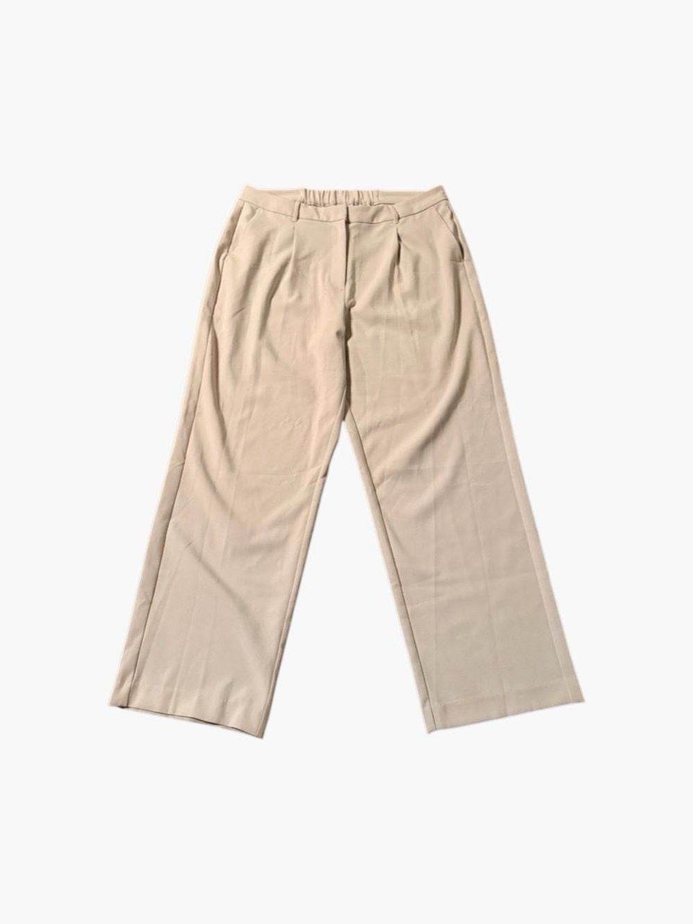 Old Navy Taylor Extra High-Rise Wide-Leg Pleated Trouser Pants Beige